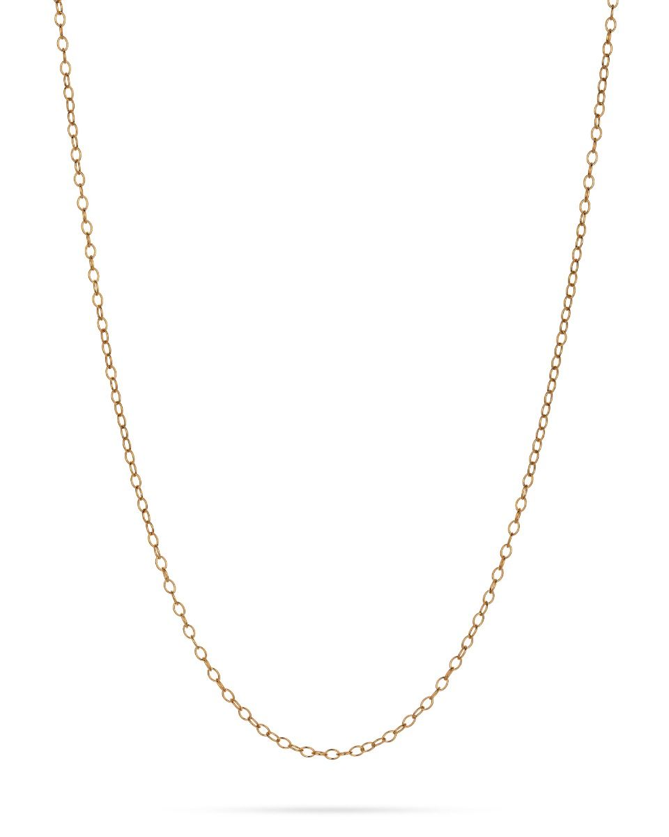 Yellow Gold-Filled Cable Extension Chain 2mm