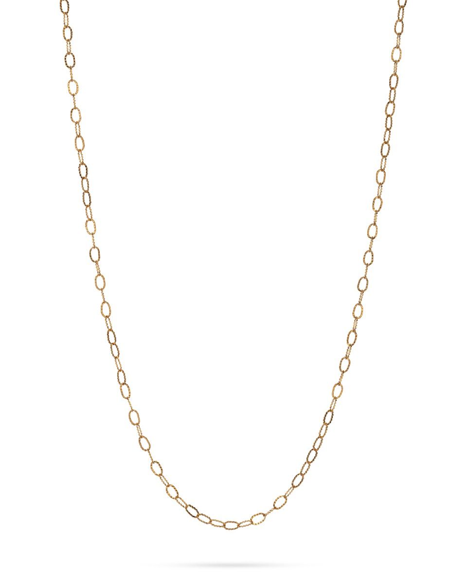 Yellow Gold Filled 2.7x4mm Flat Rolo Link Chain