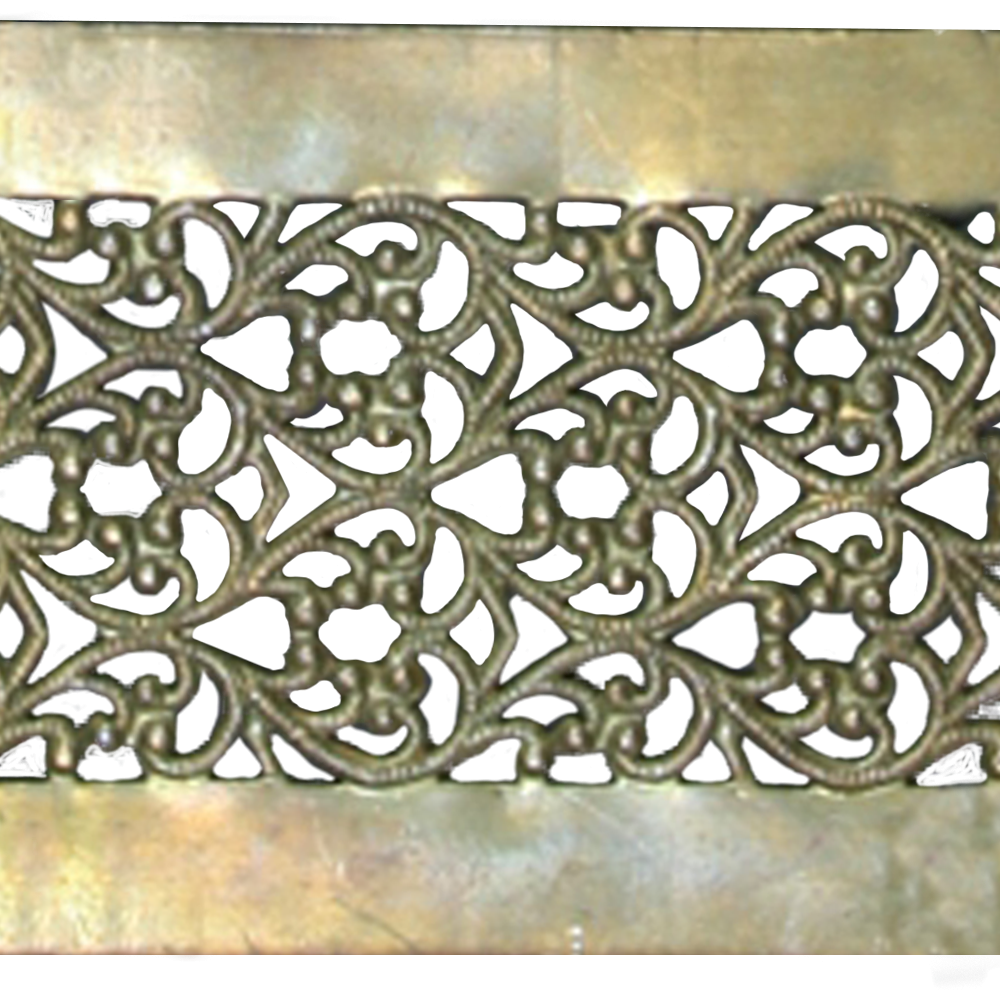 Brass Gallery Ribbon 2213