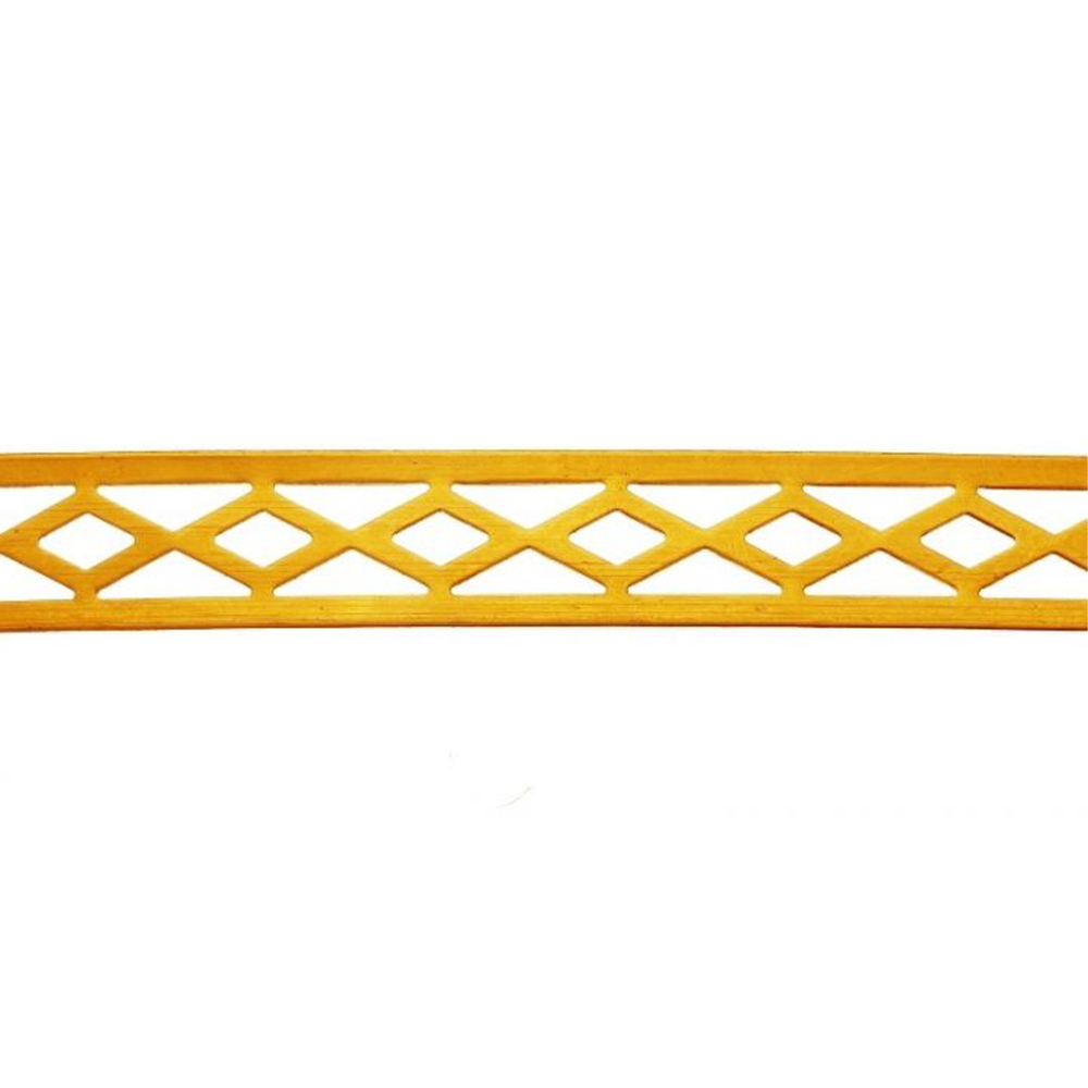 Brass Gallery Ribbon 1027F
