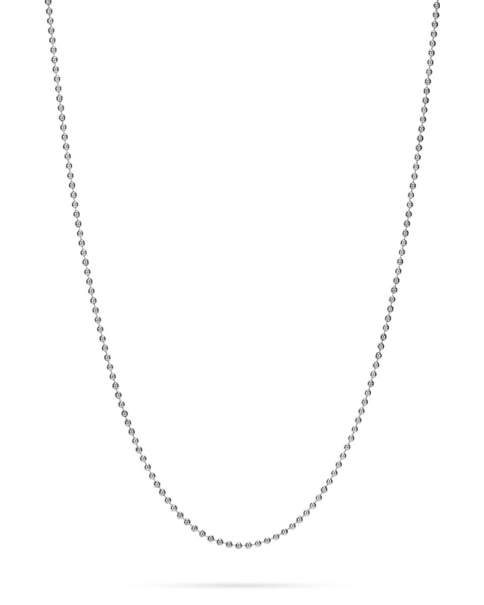 925 Sterling Silver Ball Bead Chain 2mm