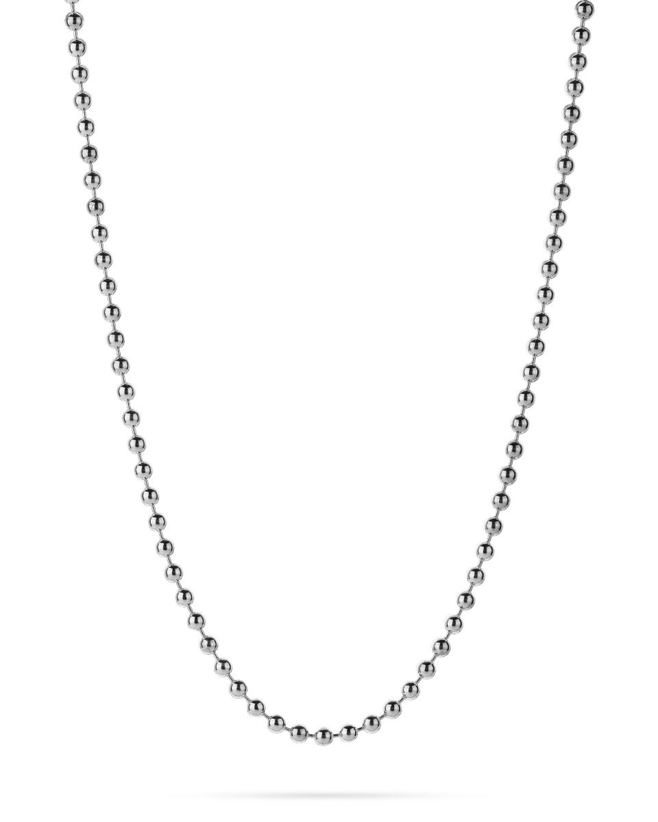 925 Sterling Silver Ball Bead Chain 3mm