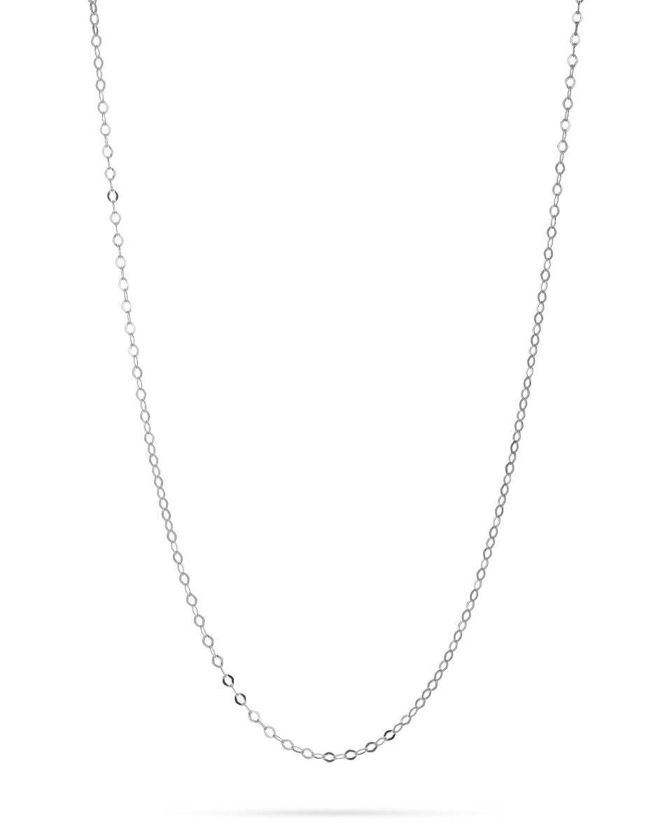 925 Sterling Silver Rolo Oval Flat Chain 2.5X4mm