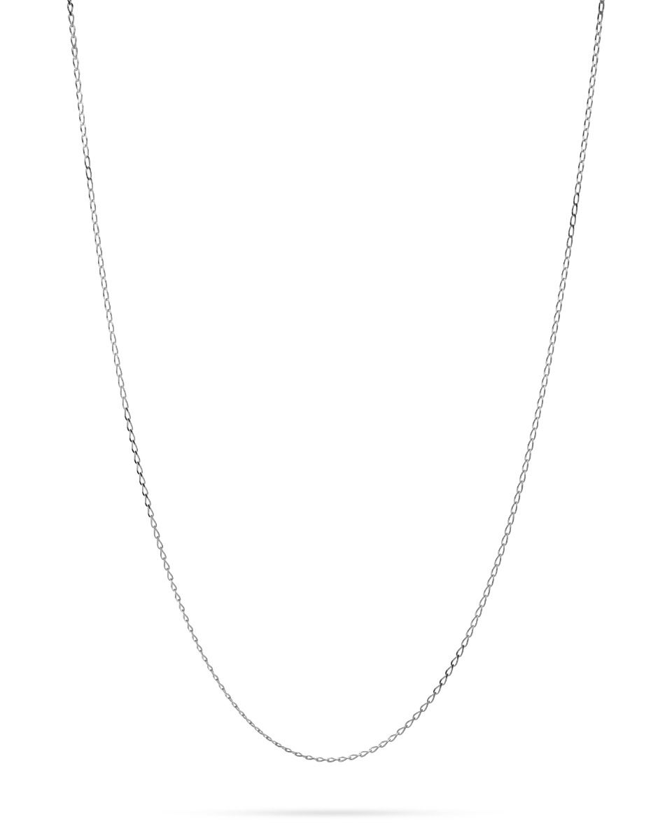 925 Sterling Silver Oval Link Chain 1.2/0.55mm