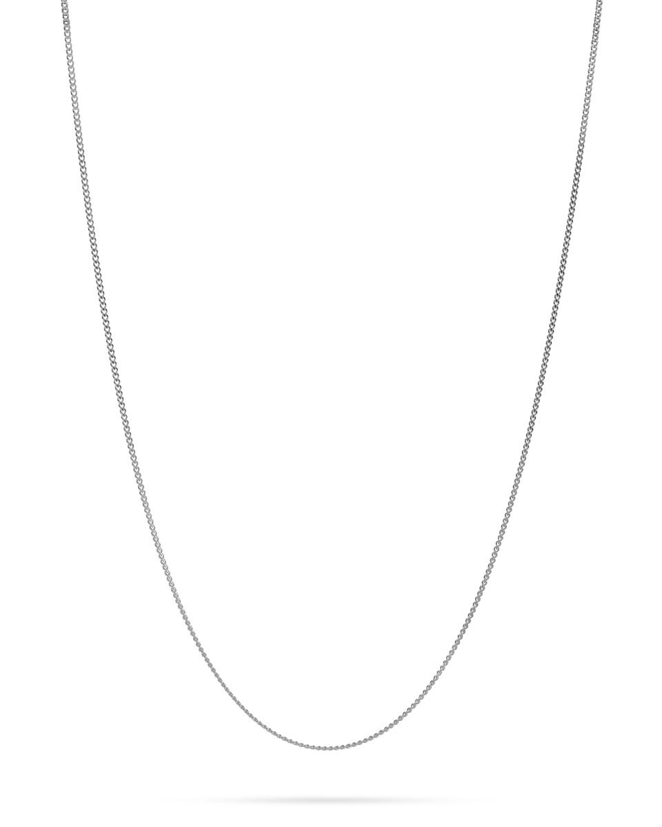 925 Sterling Silver Curb Chain 1.3mm
