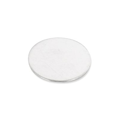 925 Sterling Silver Disc 15mm/0.5mm