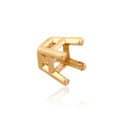 14K Yellow Gold Princess 4-Prong Basket Cast 7Pt (2mm) (30690-0200-000)