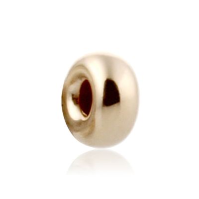 14K Yellow Gold Roundel Bead 3.2X1.5mm (064Blp10100000)