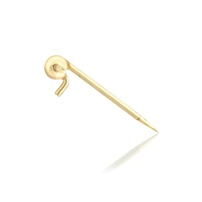 14K Yellow Gold Pin 20mm