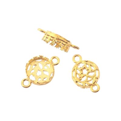 Brass Bezel Cup 10mm Gallery 763H Bottom gallery 3331 +2 Rings