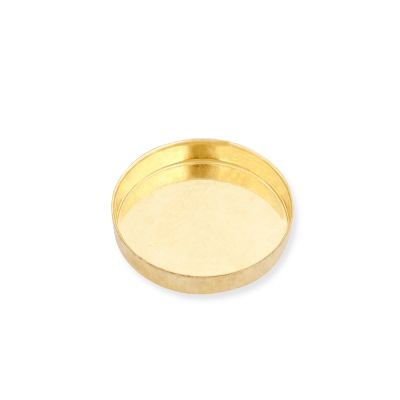 Yellow Gold Filled Bezel Cup 16mm