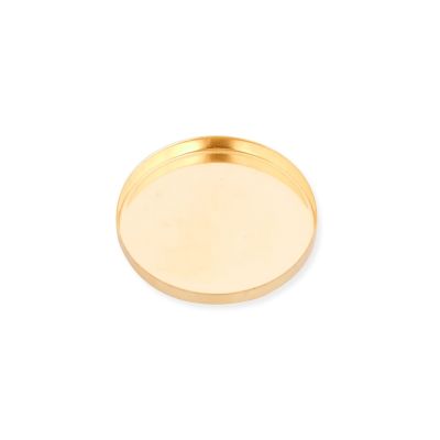 Yellow Gold Filled Bezel Cup 30mm