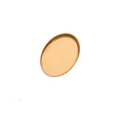 Yellow Gold Filled Bezel Cup 13/18mm