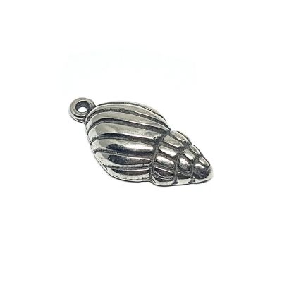 925 Sterling Silver Conch Pendant