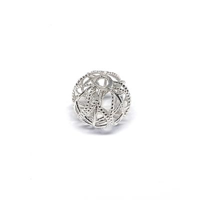 Sterling Silver 8mm Tissue Ball