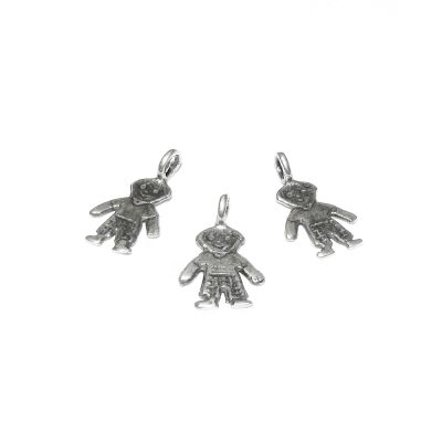 925 Sterling Silver Boy Pendant