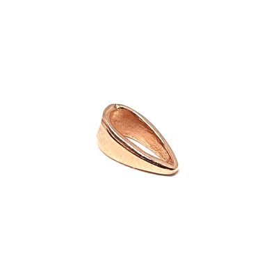 14K Rose Gold Cast Bail 6mm