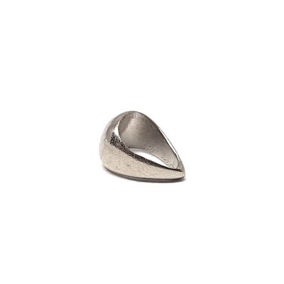 14K White Gold Wide Cast Bail 6.1mm