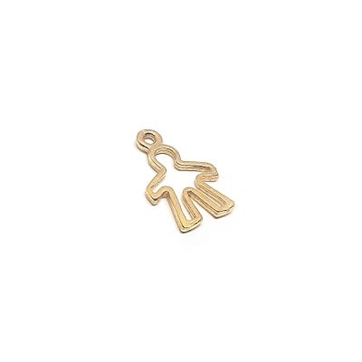 14K Gold Plated Boy Pendant