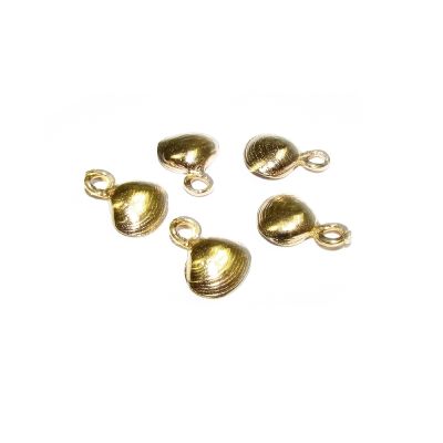 14K Gold Plated Shell Pendant