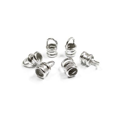 925 Sterling Silver Compression End Cap 4mm I/D