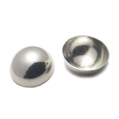925 Sterling Silver Half Ball 32mm
