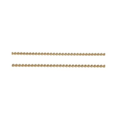 Yellow Gold Filled Bead Chain 1.5mm