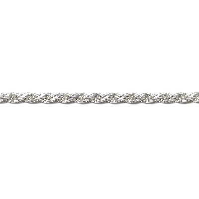 925 Sterling Silver Rope Chain 2mm