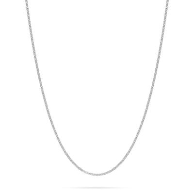 925 Sterling Silver Popcorn Chain 1.6mm