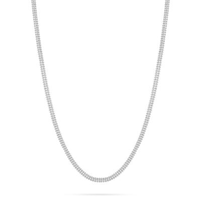 925 Sterling Silver Tube Chain 3.5mm