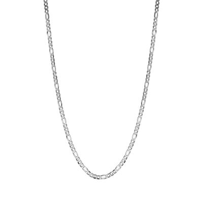 925 Sterling Silver Figaro 3+1 Chain