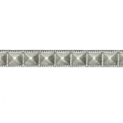 935 Silver Gallery Pattern Fancy Bezel Wire Strip 3062
