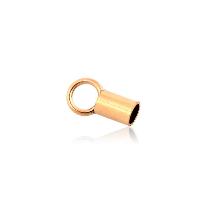 Yellow Gold-Filled End Cap 2.1mm * 4mm