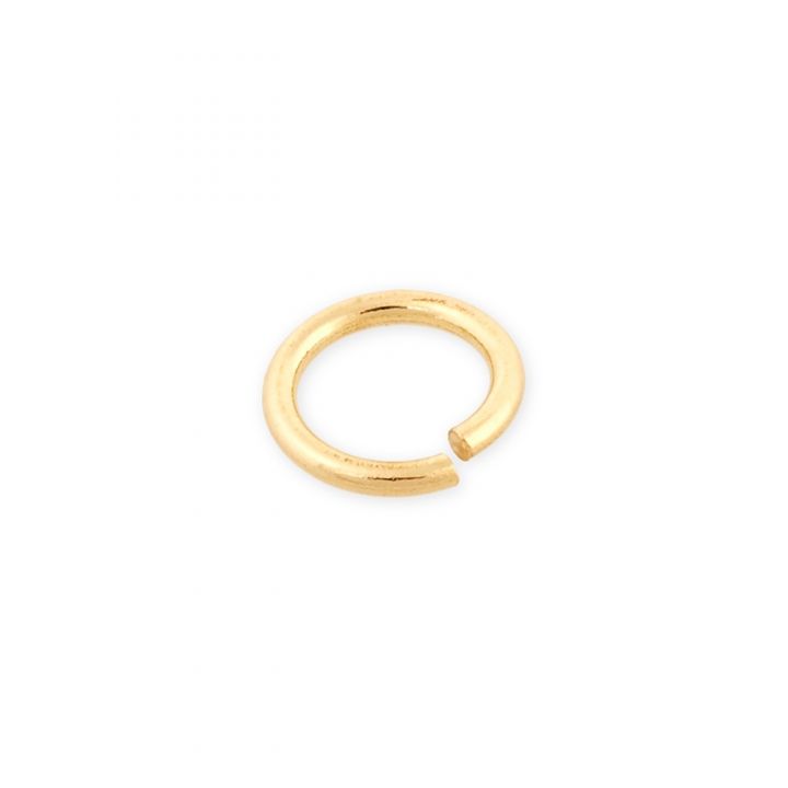 14K Yellow Gold Open Jump Ring 175 Od