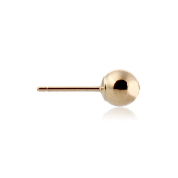 14K Yellow Gold Ball Earring Lw 5mm (064Bep94500075)
