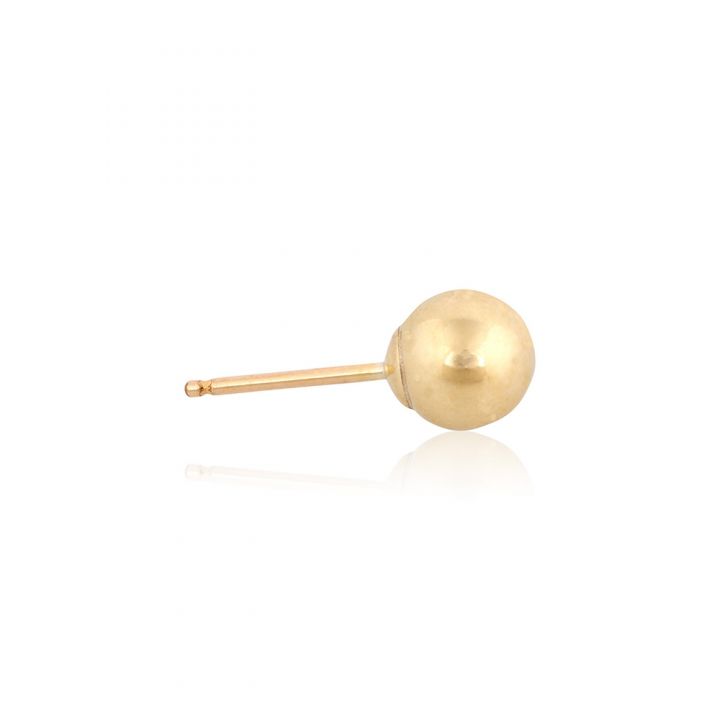 Yellow Gold Filled Ball Earring 6mm