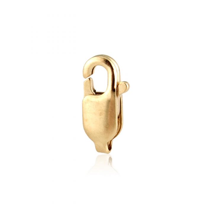 14K Yellow Gold Lobster Clasp 10mm