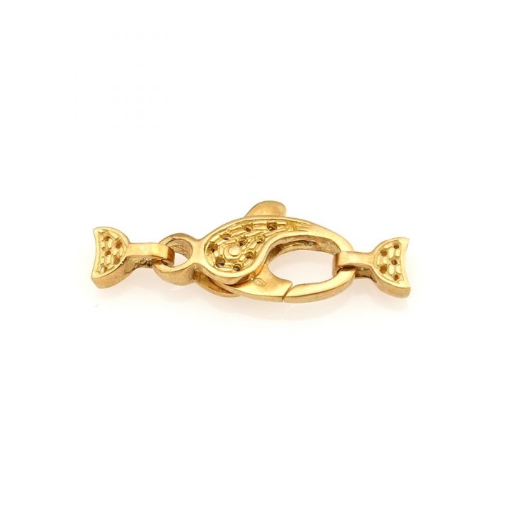 18K Yellow Gold Large Size Lobster Clasp 21mm