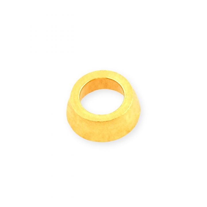 14K Yellow Gold Tube Setting 0.15Ct (3.4mm)