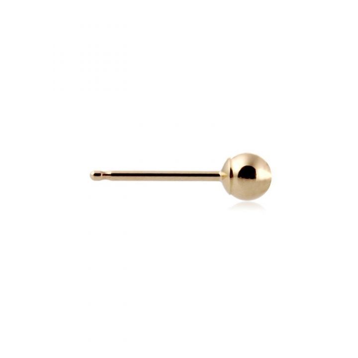 9K Yellow Gold Ball Earring / Rop 3mm (061Ber71000075)