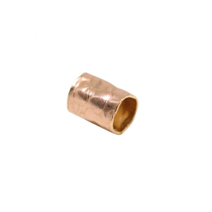 Rose Gold Filled Hammered Tube 4/5mm