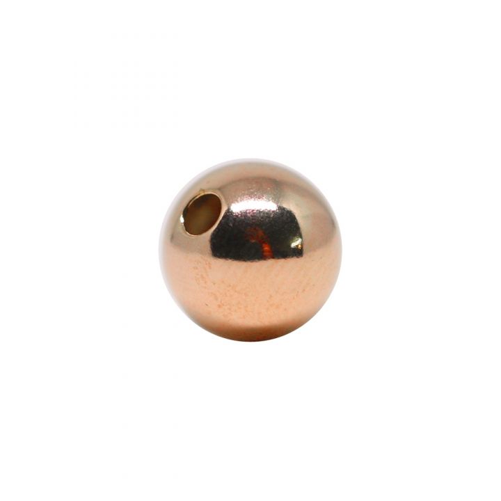 Rose Gold Filled 6mm Seamless Round Bead