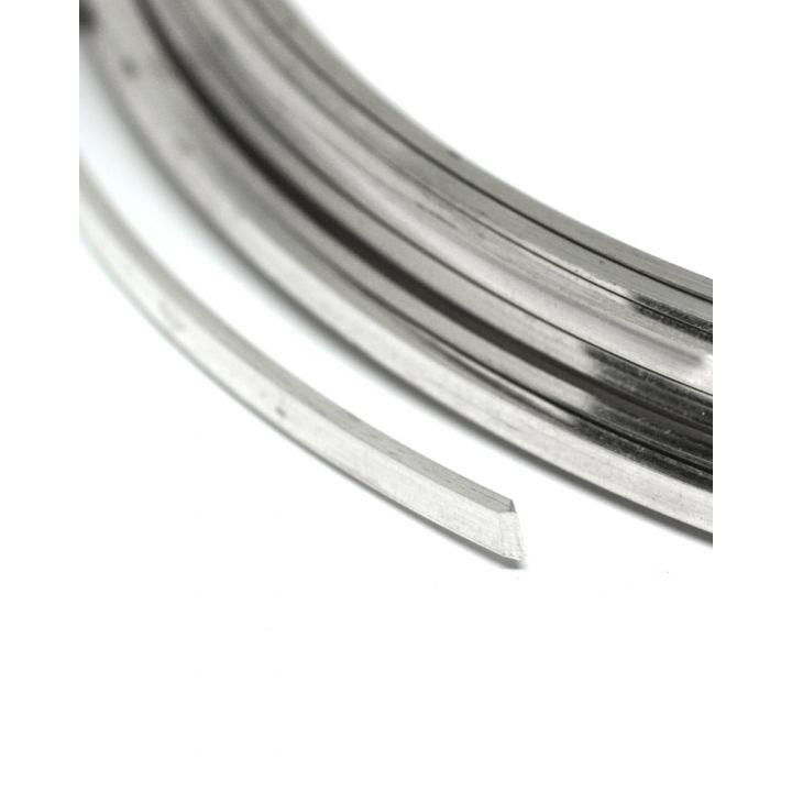 925 Sterling Silver Soft Flat Wire 4mm X 2mm 