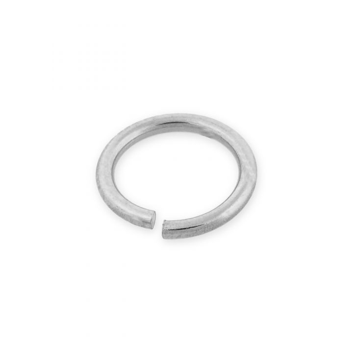 925 Sterling Silver Open Jump Ring 1X4mm