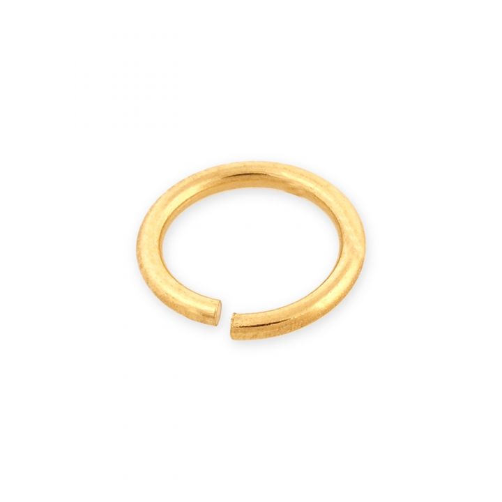 Yellow Gold Filled Open Jump Ring 0.8X2.5mm