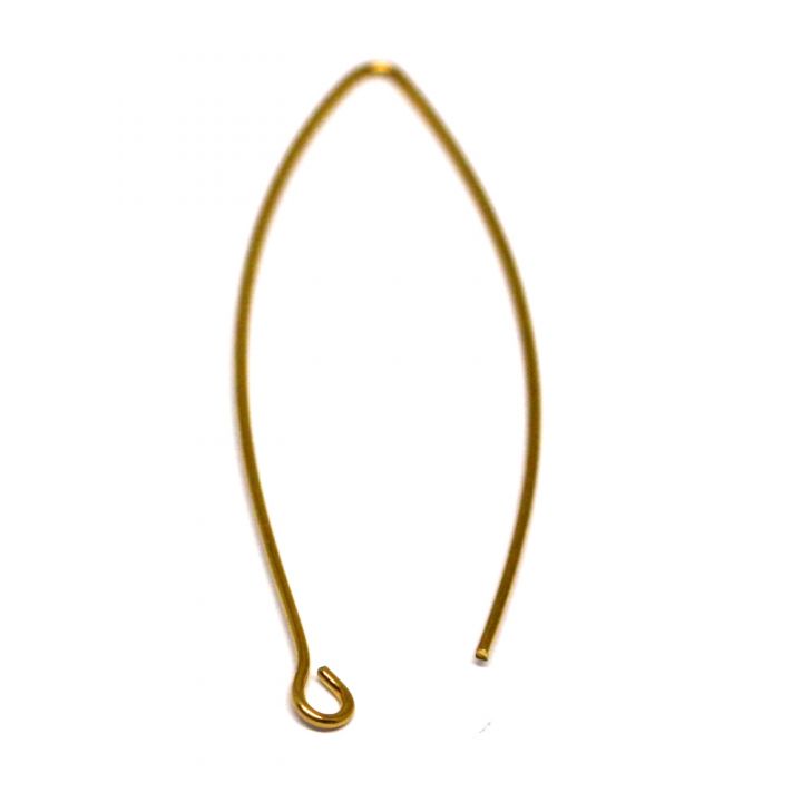 Yellow Gold-Filled Large Ear Wire