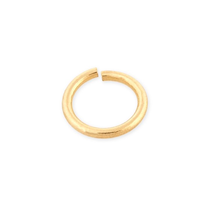 Yellow Gold Filled Open Jump Ring 1X8mm