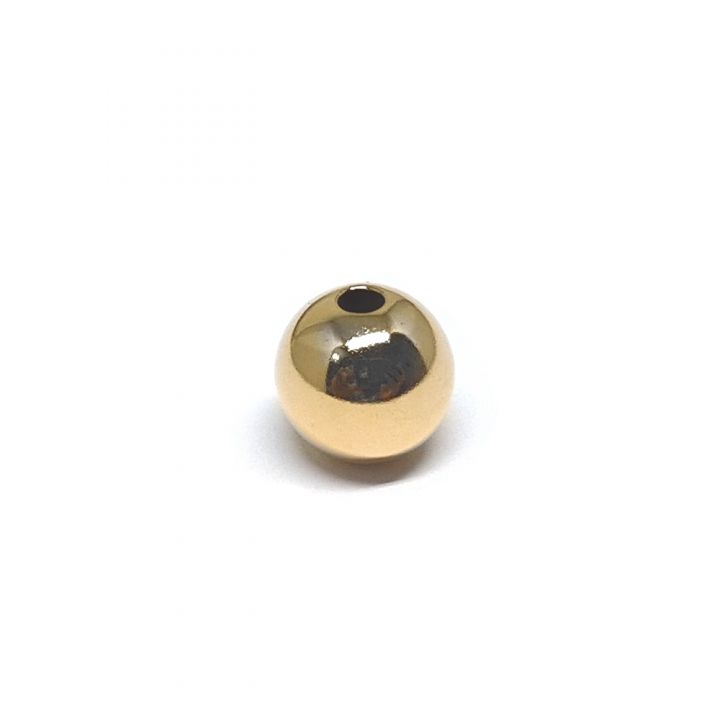 Yellow Gold Filled 10mm Seamless Round Bead