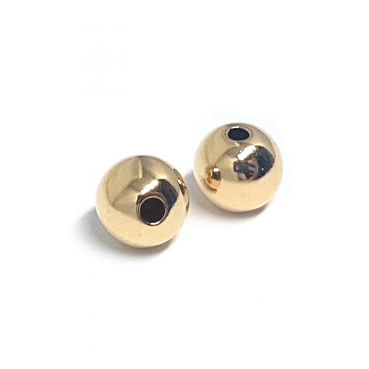 Yellow Gold Filled 8mm Seamless Round Bead 