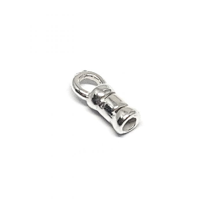 925 Sterling Silver Endcap Inside Diameter 1.5mm